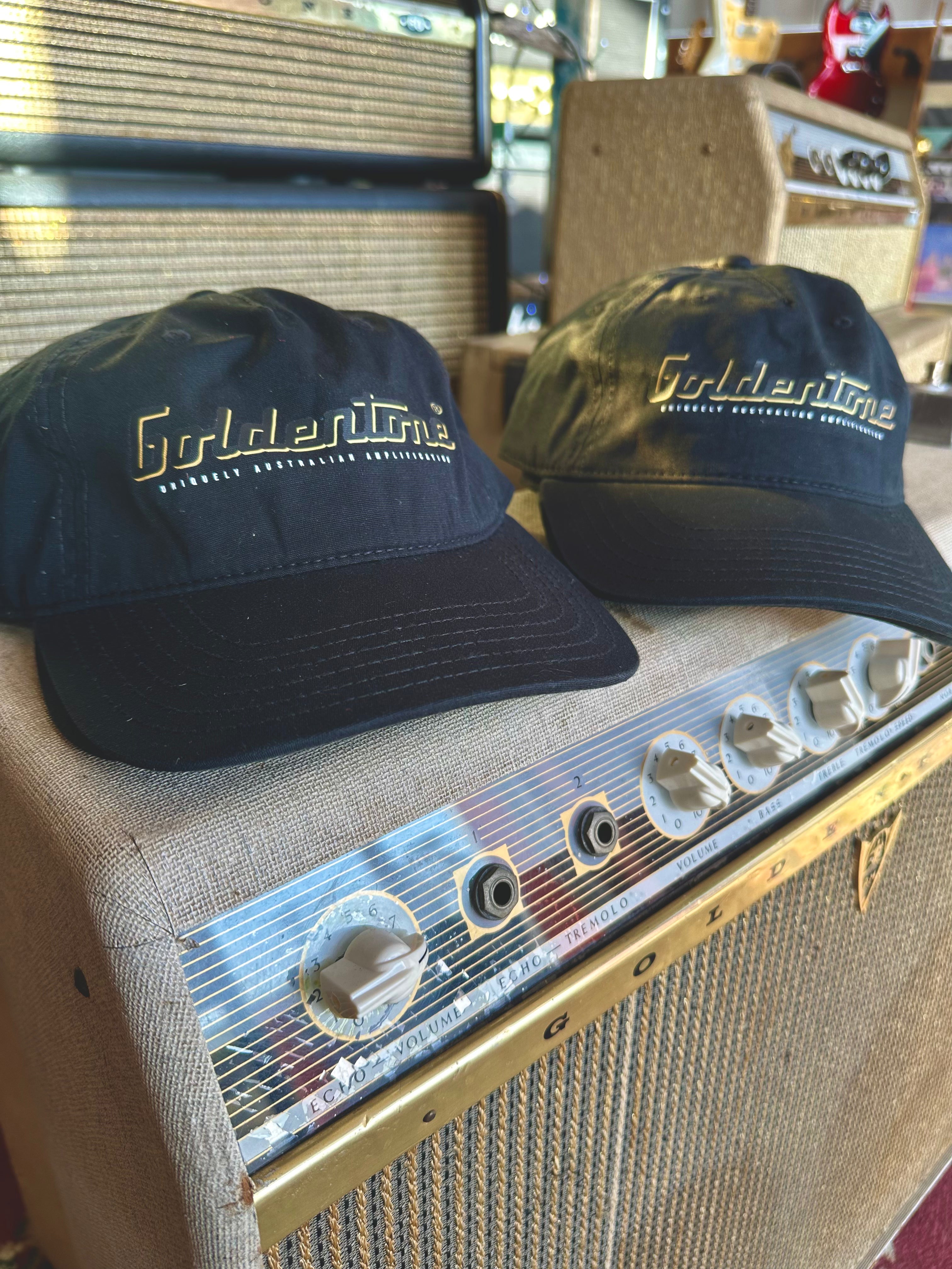 Goldentone | LOGO | Dad Hat | Black Goldentone | LOGO | Dad Hat | Black